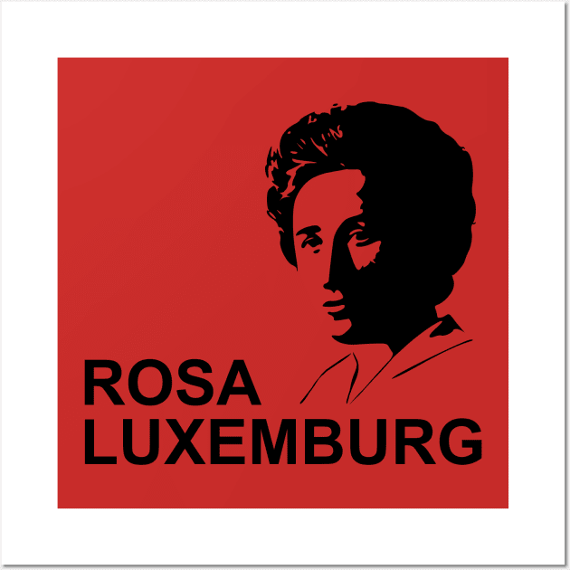 rosa luxemburg Wall Art by Tamie